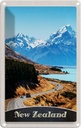 Blechschild 30x20 cm Neuseeland Europa Stadt Gebirge Bildmotiv Reisemotiv Abenteuer Reisen Urlaub