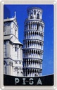 Blechschild 30x20 cm Pisa Italien Urlaub Schiefer Turm von Bildmotiv Reisemotiv Abenteuer Reisen