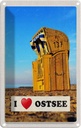 Blechschild 30x20 cm Ostsee Deutschland Strandkorb Bildmotiv Reisemotiv Abenteuer Reisen Urlaub