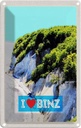 Blechschild 30x20 cm Binz Deutschland Natur Strand Wälder Bildmotiv Reisemotiv Abenteuer Reisen Urlaub
