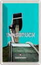 Blechschild 30x20 cm Innsbruck Österreich Aussicht Bildmotiv Reisemotiv Abenteuer Reisen Urlaub