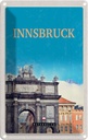 Blechschild 30x20 cm Innsbruck Österreich Schloss Skulptur Bildmotiv Reisemotiv Abenteuer Reisen Urlaub