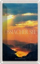 Blechschild 30x20 cm Ossiacher See Natur Sonnenuntergang Bildmotiv Reisemotiv Abenteuer Reisen Urlaub