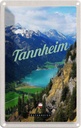 Blechschild 30x20 cm Tannheim Wälder Wanderung See Bildmotiv Reisemotiv Abenteuer Reisen Urlaub