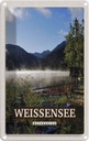 Blechschild 30x20 cm Weissensee See Wälder Natur Bildmotiv Reisemotiv Abenteuer Reisen Urlaub