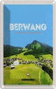 Blechschild 30x20 cm Berwang Österreich Weide Gebirge Natur Bildmotiv Reisemotiv Abenteuer Reisen Urlaub