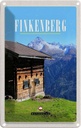 Blechschild 30x20 cm Finkenberg Natur Haus Berg wandern Bildmotiv Reisemotiv Abenteuer Reisen Urlaub