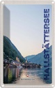 Blechschild 30x20 cm Blick auf Hallstättersee Österreich Bildmotiv Reisemotiv Abenteuer Reisen Urlaub