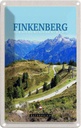 Blechschild 30x20 cm Finkenberg Aussicht auf Wälder Gebirge Bildmotiv Reisemotiv Abenteuer Reisen Urlaub
