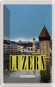 Blechschild 30x20 cm Luzern Stadt FamilienWanderung Bildmotiv Reisemotiv Abenteuer Reisen Urlaub