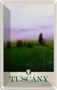 Blechschild 30x20 cm Toskana Italien Berge Wiese Natur Bildmotiv Reisemotiv Abenteuer Reisen Urlaub