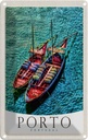 Blechschild 30x20 cm Porto Portugal Europa Boote Meer Bildmotiv Reisemotiv Abenteuer Reisen Urlaub