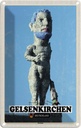 Blechschild 30x20 cm Gelsenkirchen Herkules Skulptur Bildmotiv Reisemotiv Abenteuer Reisen Urlaub