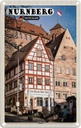 Blechschild 30x20 cm Nürnberg Deutschland Altstadt Bildmotiv Reisemotiv Abenteuer Reisen Urlaub