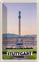 Blechschild 30x20 cm Stuttgart Deutschland Schlossplatz Bildmotiv Reisemotiv Abenteuer Reisen Urlaub