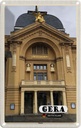 Blechschild 30x20 cm Gera Theater Mittelalter Bildmotiv Reisemotiv Abenteuer Reisen Urlaub