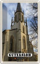 Blechschild 30x20 cm Gütersloh Martin-Luther-Kirche Bildmotiv Reisemotiv Abenteuer Reisen Urlaub