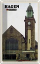Blechschild 30x20 cm Hagen Hauptbahnhof Zug Bildmotiv Reisemotiv Abenteuer Reisen Urlaub