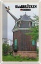 Blechschild 30x20 cm Saarbrücken Saarkran Bildmotiv Reisemotiv Abenteuer Reisen Urlaub