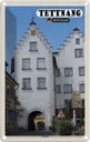Blechschild 30x20 cm Tettnang Torschloss Altstadt Bildmotiv Reisemotiv Abenteuer Reisen Urlaub