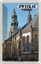 Blechschild 30x20 cm Zwickau Dom St. Marien Kirche Bildmotiv Reisemotiv Abenteuer Reisen Urlaub