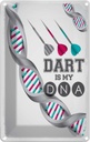 Blechschild 30x20 cm Sportart Dart is my DNA