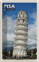 Blechschild 30x20 cm Pisa Schiefer Turm Italien Bildmotiv Reisemotiv Abenteuer Reisen Urlaub