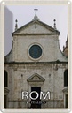 Blechschild 30x20 cm Rom Italy Basilika Santa Maria Bildmotiv Reisemotiv Abenteuer Reisen Urlaub