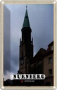 Blechschild 30x20 cm Nürnberg St. Peter Kirche Bildmotiv Reisemotiv Abenteuer Reisen Urlaub
