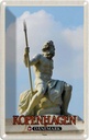 Blechschild 30x20 cm Kopenhagen Dänemark Neptun Statue Bildmotiv Reisemotiv Abenteuer Reisen Urlaub