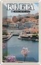Blechschild 30x20 cm Kreta Griechenland Agios Nilolaos Bildmotiv Reisemotiv Abenteuer Reisen Urlaub