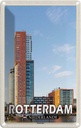 Blechschild 30x20 cm Rotterdam Niederlande Montevideo Bildmotiv Reisemotiv Abenteuer Reisen Urlaub