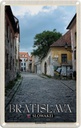 Blechschild 30x20 cm Bratislava Slowakei Kapitulska Straße Bildmotiv Reisemotiv Abenteuer Reisen Urlaub
