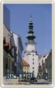 Blechschild 30x20 cm Bratislava Slowakei Michaelertor Abenteuer Reisen Urlaub