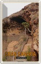 Blechschild 30x20 cm Gran Canaria Urlaub Spanien Cenobio de Valerón Bildmotiv Reisemotiv Abenteuer Reisen