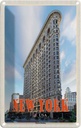 Blechschild 30x20 cm New York USA Flatiron Building Bildmotiv Reisemotiv Abenteuer Reisen Urlaub