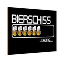 Holzschild 20x30 cm Alkohol Bierschiss Loading 6 Biergläser