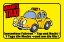 Holzschild 20x30 cm Mamas Taxi kostenlose Fahrten Familie Freunde