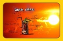 Holzschild 20x30 cm Cuba Libre Sonne Cocktail Essen Trinken
