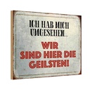Holzschild 20x30 cm wir sind die Geilsten Geschenk