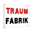 Holzschild 20x30 cm Traum Fabrik Dekoration