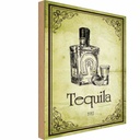Holzschild 30x20 cm Alkohol 1911 Tequila Essen Trinken