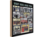 Holzschild 30x20 cm Alkohol West Cork irish pubs Essen Trinken
