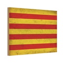 Holzschild 20x30 cm Seneyera Fahne Ctalan Flagge Wappen
