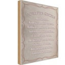 Holzschild 30x20 cm Toiletten Regeln bitte hinsetzen Warnschild Hinweisschild