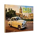 Holzschild 20x30 cm Cuba weiß Auto Garage Werkstatt
