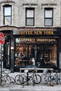 Holzschild 30x20 cm Coffee new York Kaffee Essen Trinken