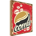Holzschild 30x20 cm Kaffee Premium Quality Coffee Essen Trinken