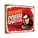 Holzschild 20x30 cm Kaffee best Coffee in town Essen Trinken