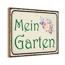 Holzschild 20x30 cm mein Garten Geschenk